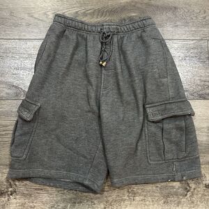 Vintage 90s Joker Brand Cargo Sweat Shorts USA Hip Hop Skate Streetwear Mens XL